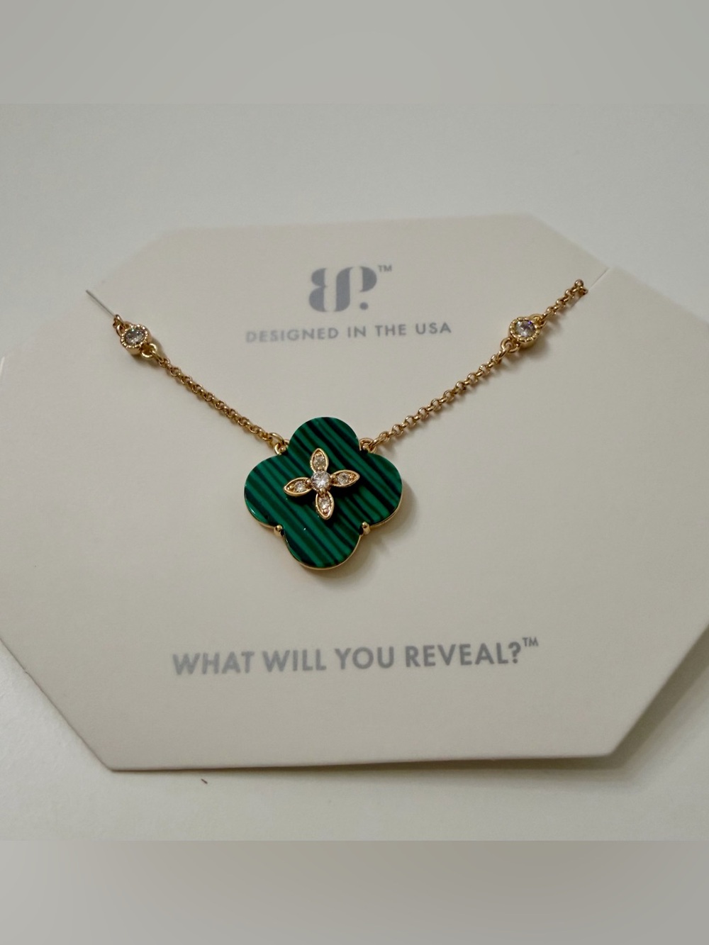 BP Malachite Magnesite The Lorelei Necklace